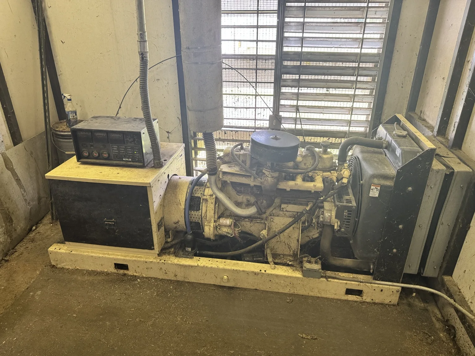 Ongoing service for a grocery retailer’s Kohler standby generator.